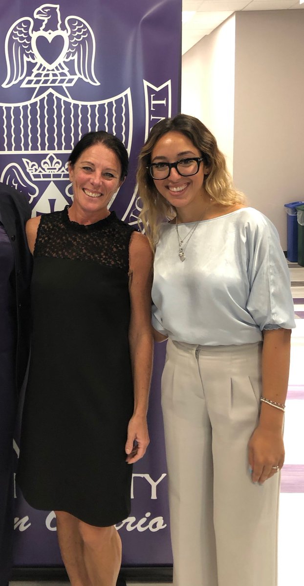 drpbriscoe's tweet photo. Thank U @MelinaRobino @NUMastersON student &amp; @NU_Ontario Alumni for her wonderful words abt her education &amp; experiences @NiagaraUniv @NiagaraGradEd during NU Ribbon Cutting - &amp; tk-u for beautiful flowers. I am honoured to work with a bright, intelligent &amp; passionate educator. ❤️ https://t.co/8AAZNc9zYt