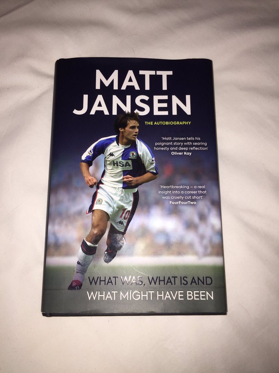 After reading Matt Jansen’s book I can say that it is the best autobiography I have ever read.
Many of the autobiographies I’ve read, by my sporting heroes, have skirted certain particulars. Not Matt’s though. His book is raw and detailed a brilliant read.<a href="/mrmjansen/">Matt Jansen</a>