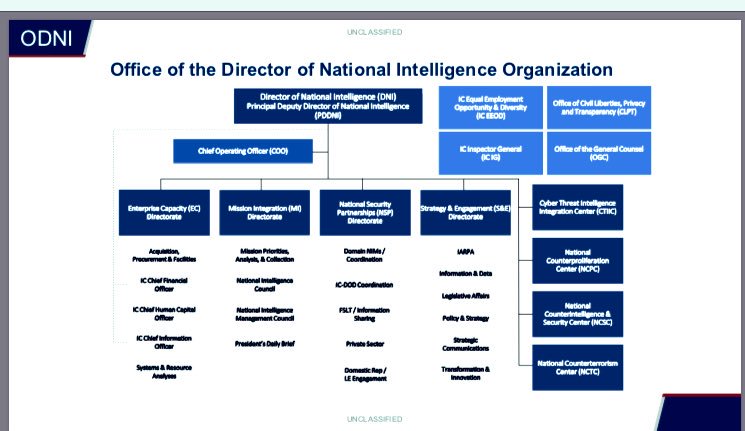 Odni Org Chart