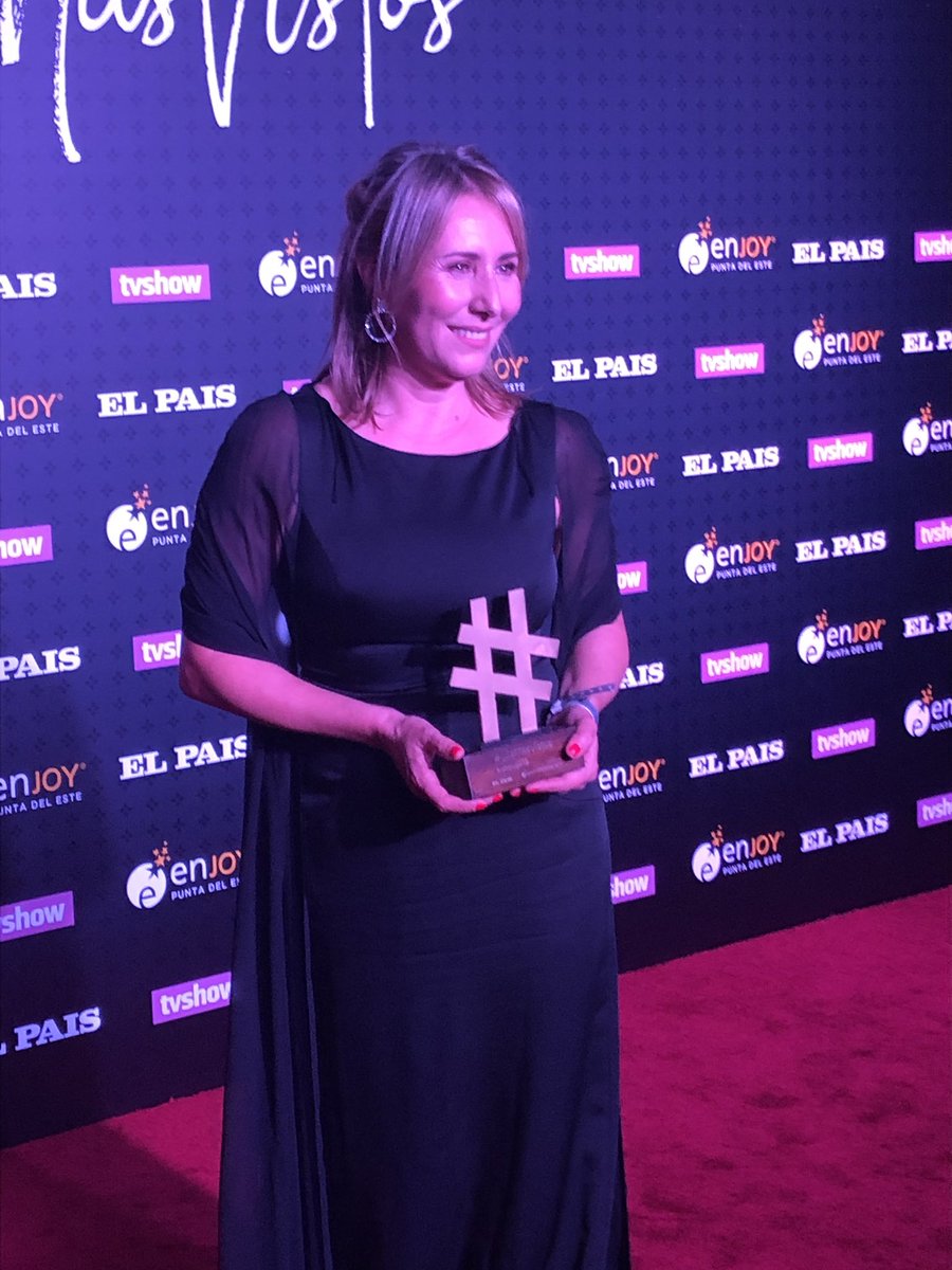 Gracias @tvshowuru <a href="/EnjoyPde/">Enjoy Punta Del Este</a> por el #losmasVistos y al público que hace posible este reconocimiento 🙌