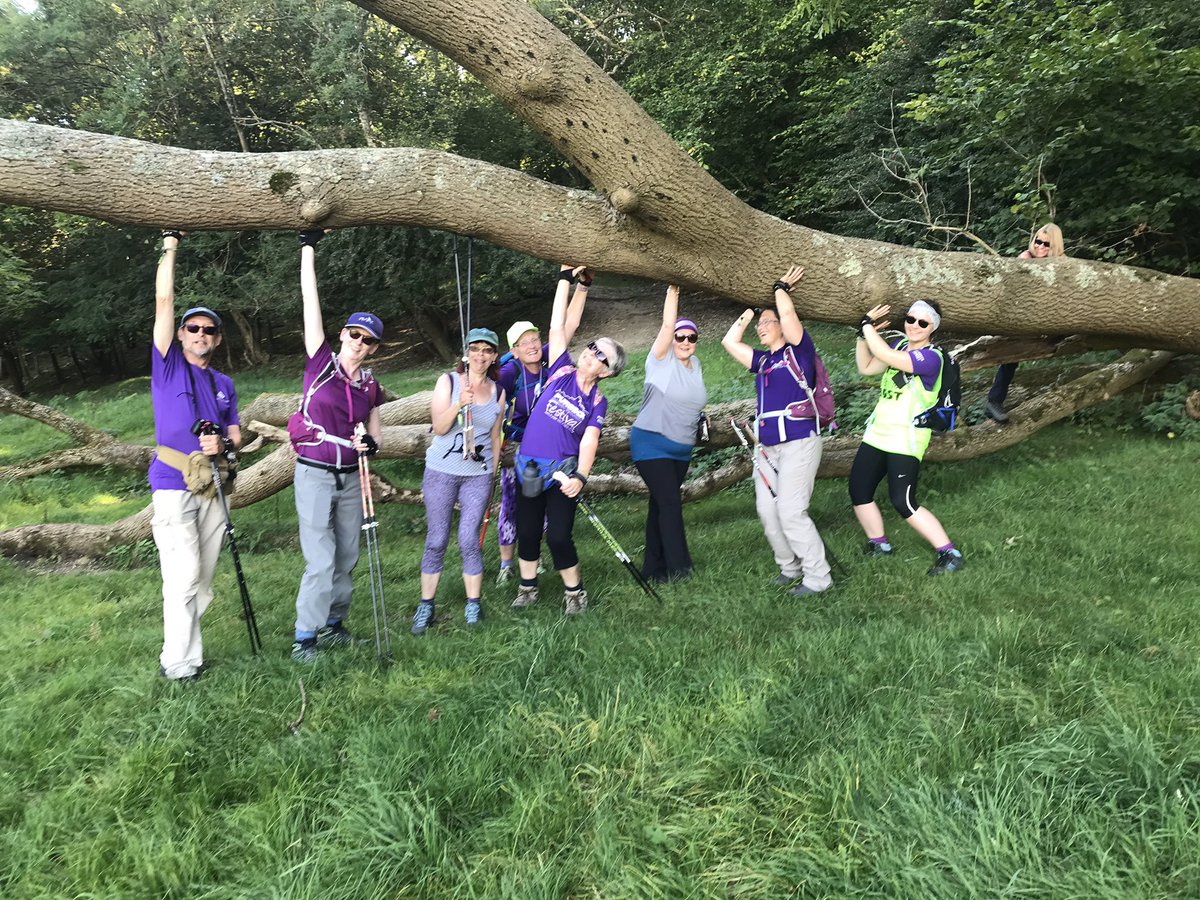 alittlewhileago's tweet photo. Holding up the tree 🌳 Corfe to Creech spectacular festival walk with a group of spectacular walkers #walkersnotcrisps @NW_Watford @nordicwalkinguk #purplebeckfest #purplebeckfest2019 #Dorset https://t.co/m2jjPgqIST