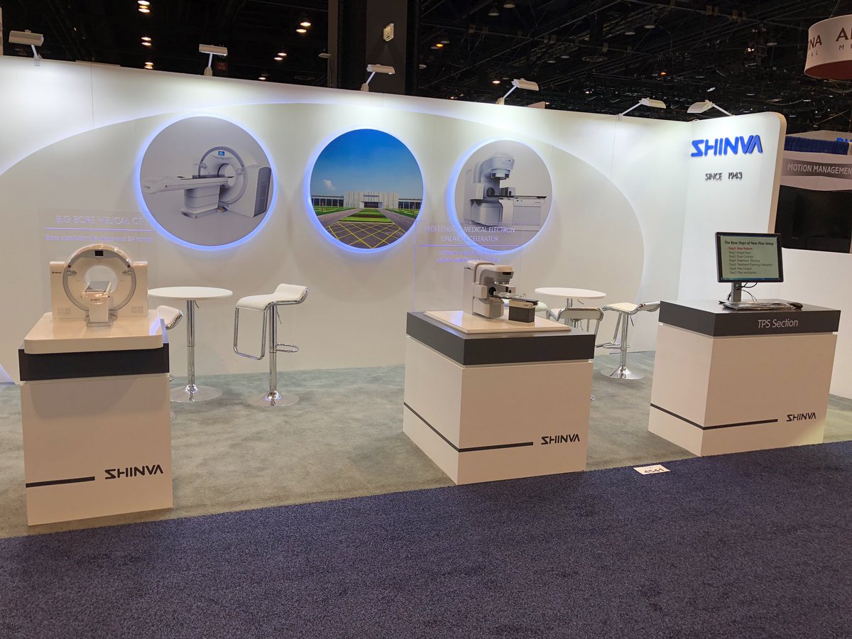 SHINVA11's tweet photo. #ASTRO#Welcome to our Booth in Chicago, USA for ASTRO. https://t.co/vZY6sKsjF4