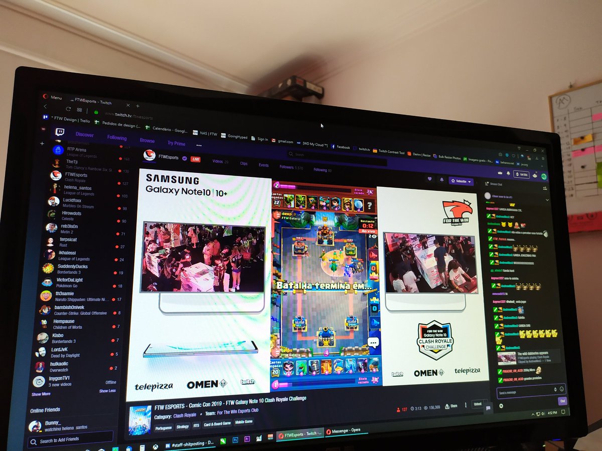 andrewmess_art's tweet image. Tarde bem passada com a @ftwesports  a ouvir o @MicroPT01 e o @FtwGalvao #FTWsamsung #TelepizzaFTW #OmenFTW #FTWesports #FTWcomiccon