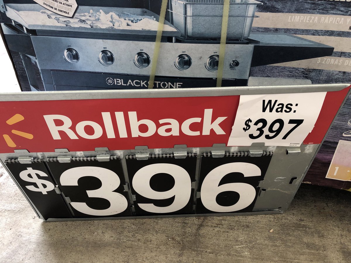 JenjenCaler's tweet photo. Wow Walmart!  Way to roll this one back!  Gotta grab this grill why I can -  @Walmart https://t.co/I9koRHbcHp