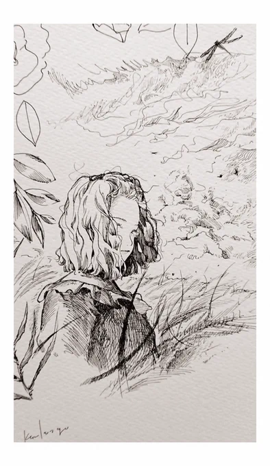 秋を描こうと思った 