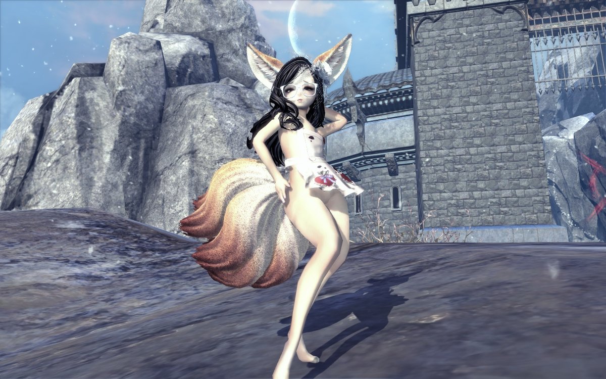 R-18 Lyn Apron with Gon emo #Blade_and_Soul #MOD #lyn #BNS https://www.pixi...