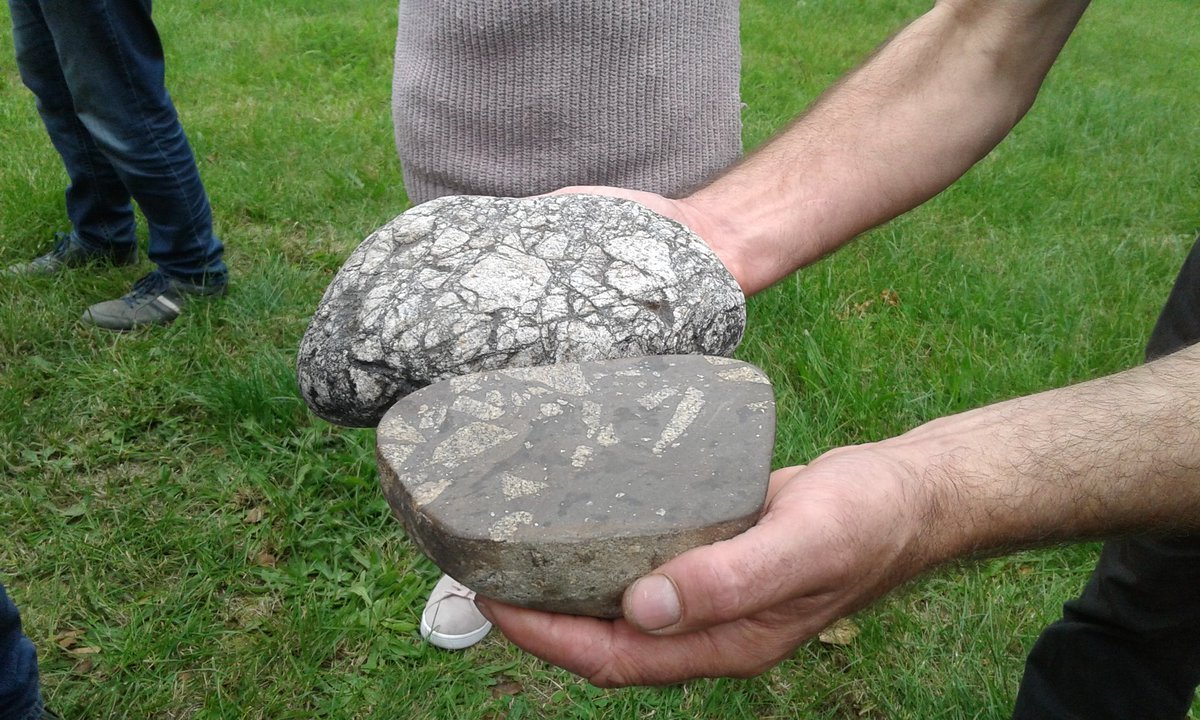 Rambling_Rocks's tweet image. Tolle Brekzien und Konglomerate beim #TagdesGeotops gesehen. #natur #geologie