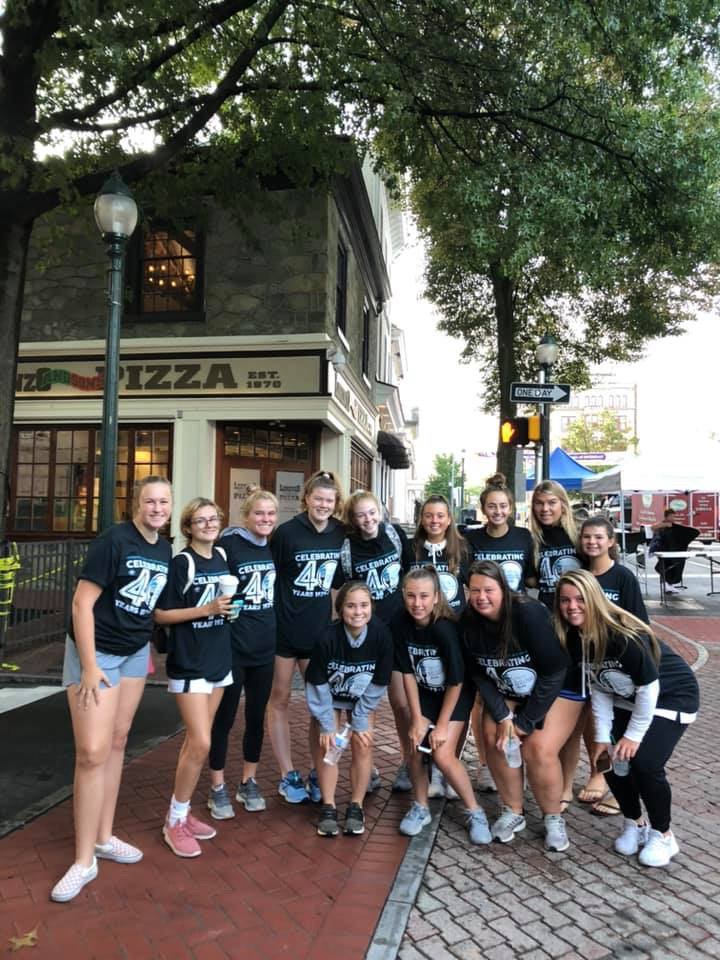 HHS FHocky out at the WC Restaurant Festival early this morning helping out. <a href="/HendersonAthle1/">Henderson Athletics</a>