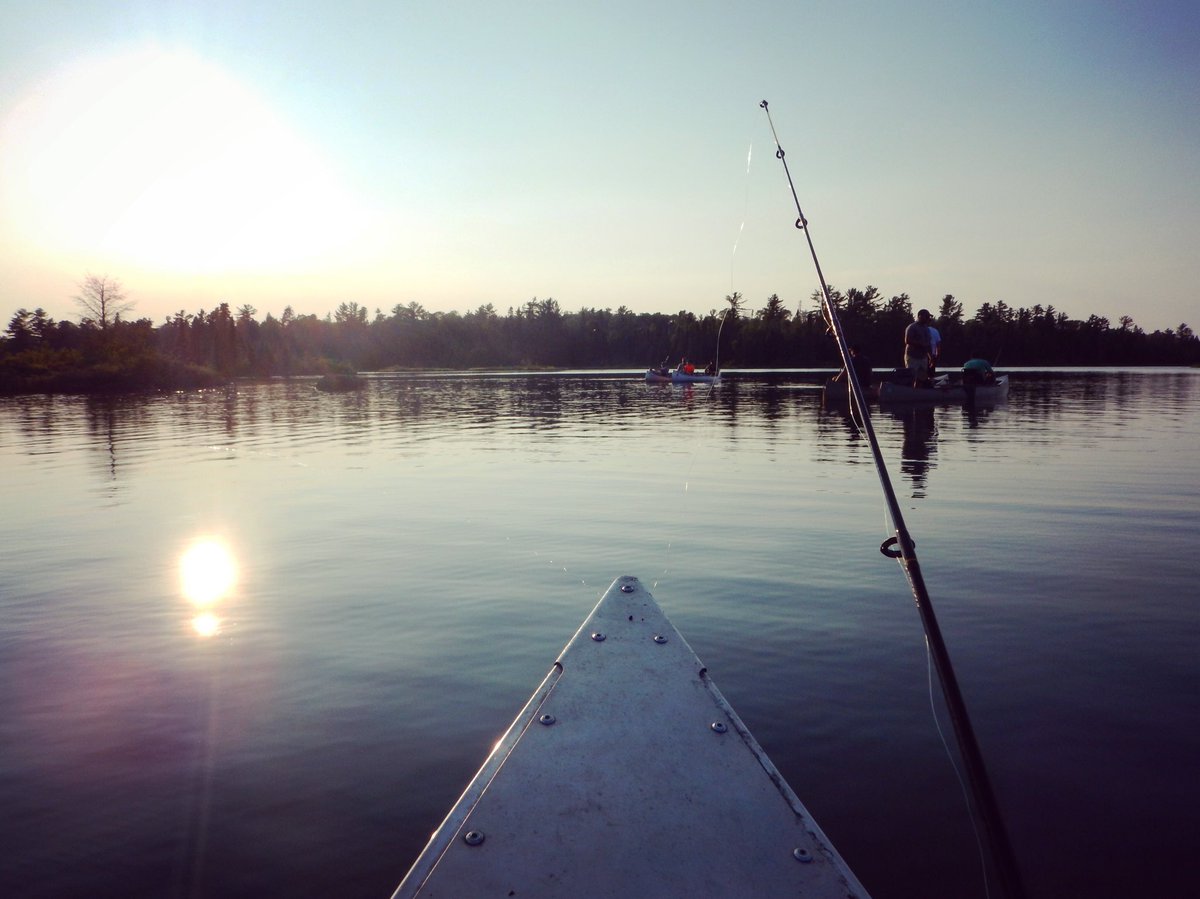 🔥Backcountry fishing adventures. #fish #fishon #fishing #kbs #kbsfsh #outdoors #outdoorsman #takeitoutdoors #takeakidfishing #sunset #kickbackshack #walleye #walleyefishing #backwoods #backcountry #canoe #portaging #north #northwoods #bwca