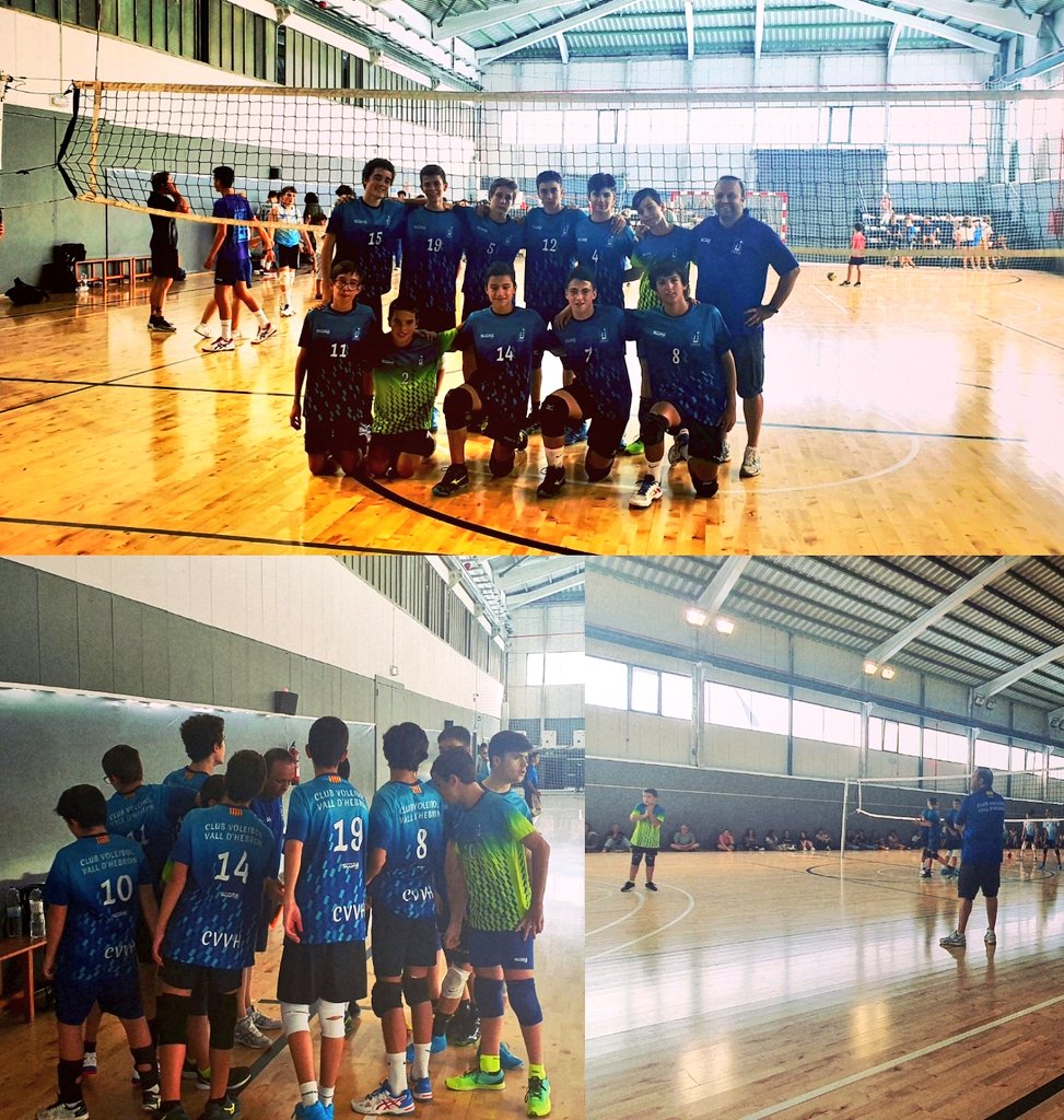Primeros pasos del Cadete A Masculino CVVH Temporada 19-20.Gran resultado con dos victorias en el torneo triangular disputado en Sabadell.A TOPEEEQUIPOOO¡¡¡¡¡¡
Nadie dijo que sería fácil 
#unclubunsentiment