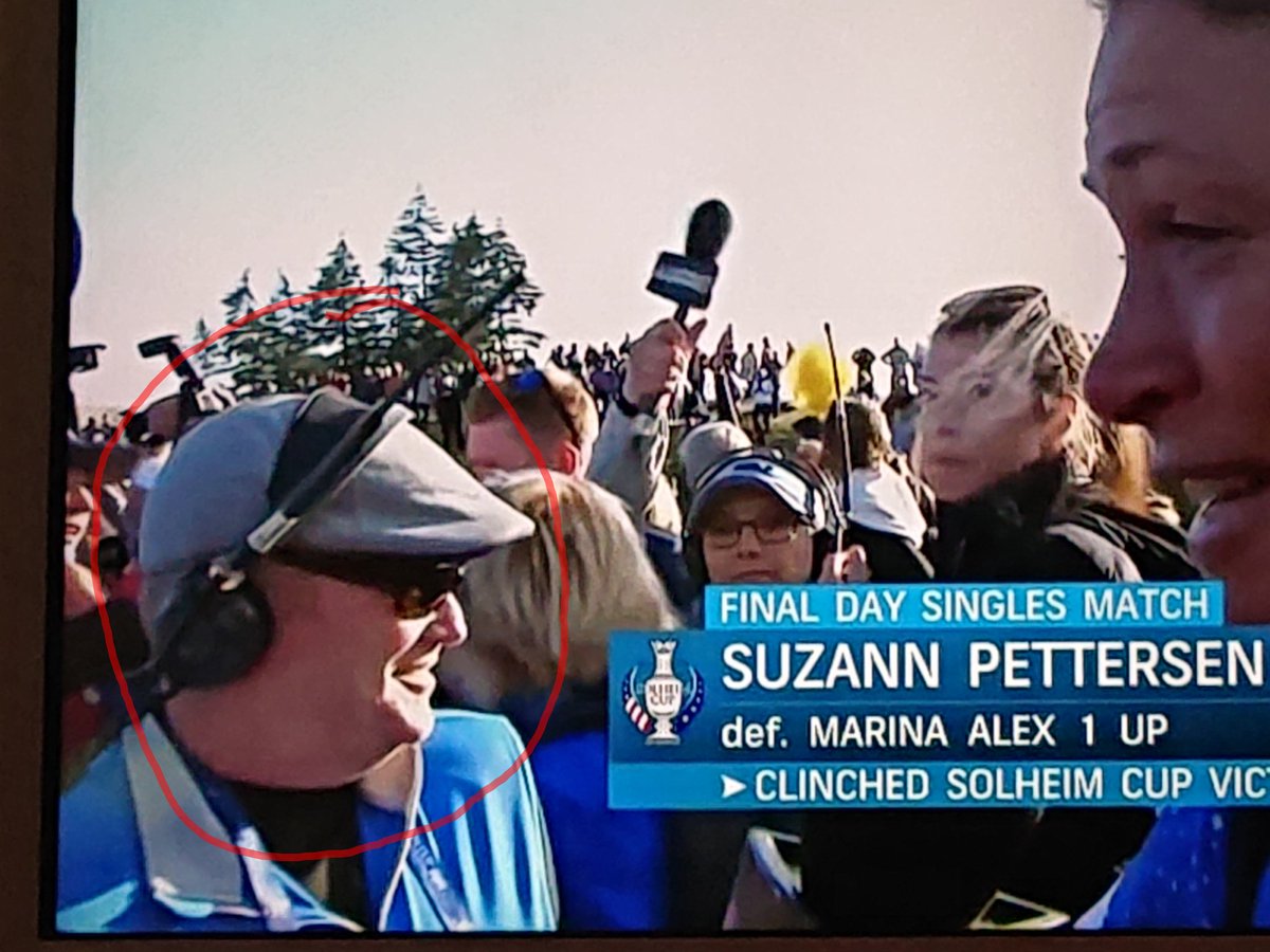 DomFOL's tweet photo. Who's that dude?! @MattAdamsFoL..special stuff at  @2019solheimcup @SolheimCupUSA congrats to  @SolheimCupEuro fun to watch #golfatitsbest https://t.co/BJEOTjwJ3H