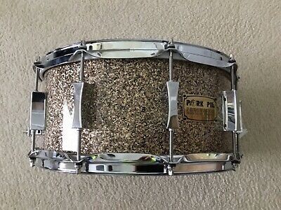 MusicDealFinder's tweet photo. Pork Pie 6.5×14 Maple Snare Drum-Cymbal Bits Glitter https://t.co/eQSAE613Q7 https://t.co/1oh56aCX6a