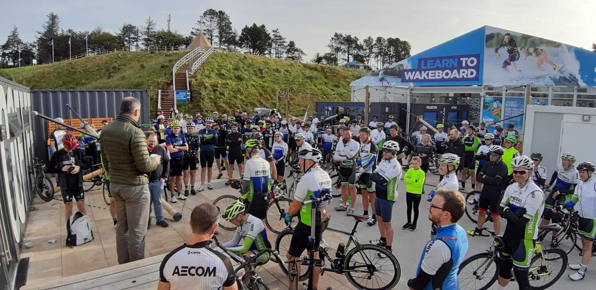 aecom100belfast's tweet photo. Thanks to all those who made the second outing of the AECOM100 Belfast a huge success @GRAHAMGroupUK @Farrans99 @Translink_NI @Official_McLH @AECOM @LetsGoHydro still counting donations and looks like close to £2000 raised for Action Mental Health and the Brain Tumour Charity https://t.co/jEruR0bfKB