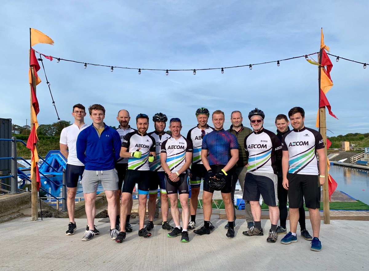 aecom100belfast's tweet photo. Thanks to all those who made the second outing of the AECOM100 Belfast a huge success @GRAHAMGroupUK @Farrans99 @Translink_NI @Official_McLH @AECOM @LetsGoHydro still counting donations and looks like close to £2000 raised for Action Mental Health and the Brain Tumour Charity https://t.co/jEruR0bfKB