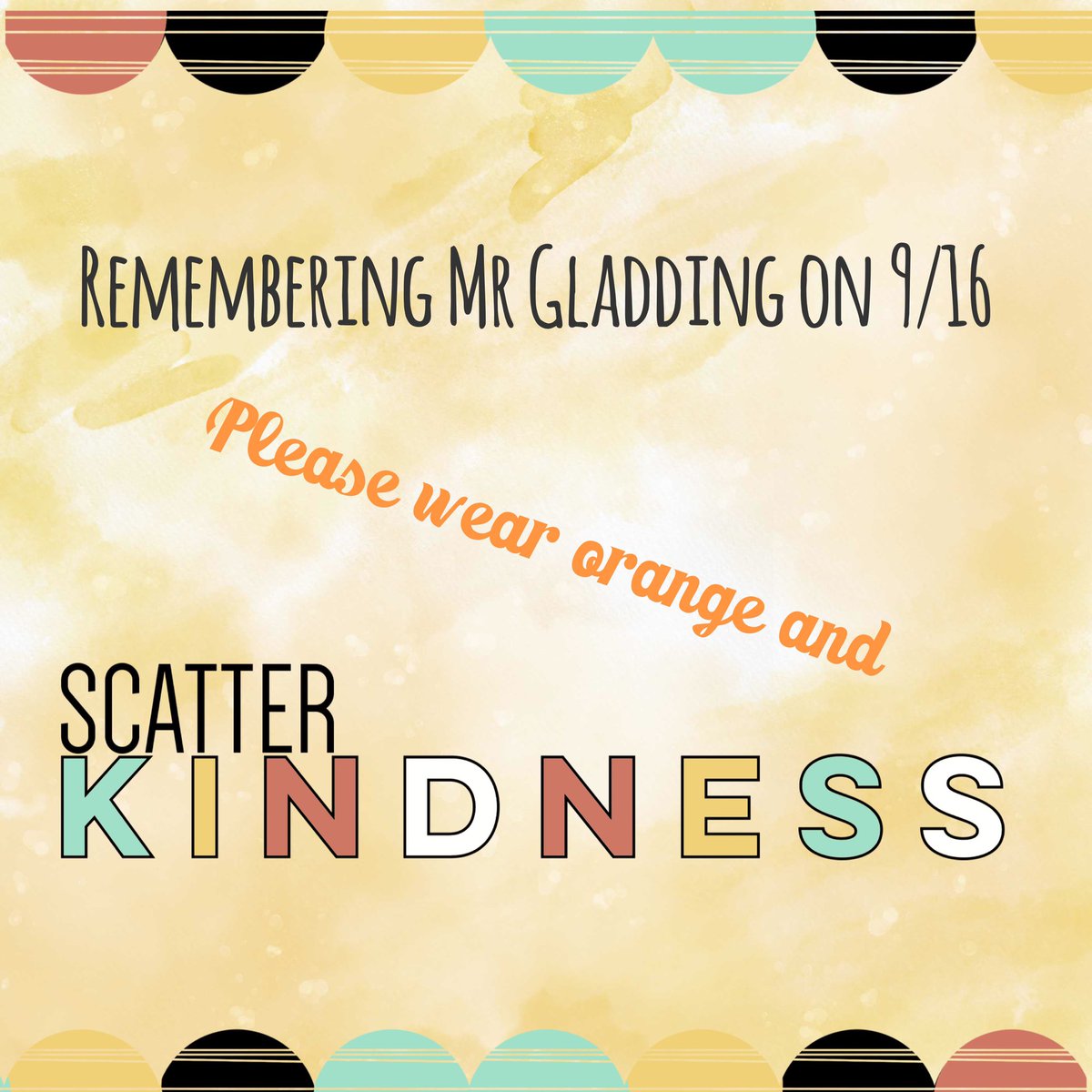 ClovisWest's tweet photo. In remembrance of Mr. Gladding please join us in wearing orange tomorrow and be sure to do something kind for others. 🧡#livelikegavin #gladdingstrong https://t.co/rODrwNhDUu