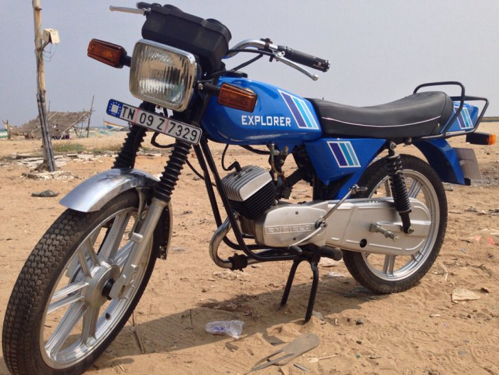 Coimbatoraan's tweet image. Zundapp Silver Plus
Enfield Silver Plus (Moped). Actually a German Engine. 49cc Engine. Came Along with Explorer (Mini Bike)

#enfield #50cc