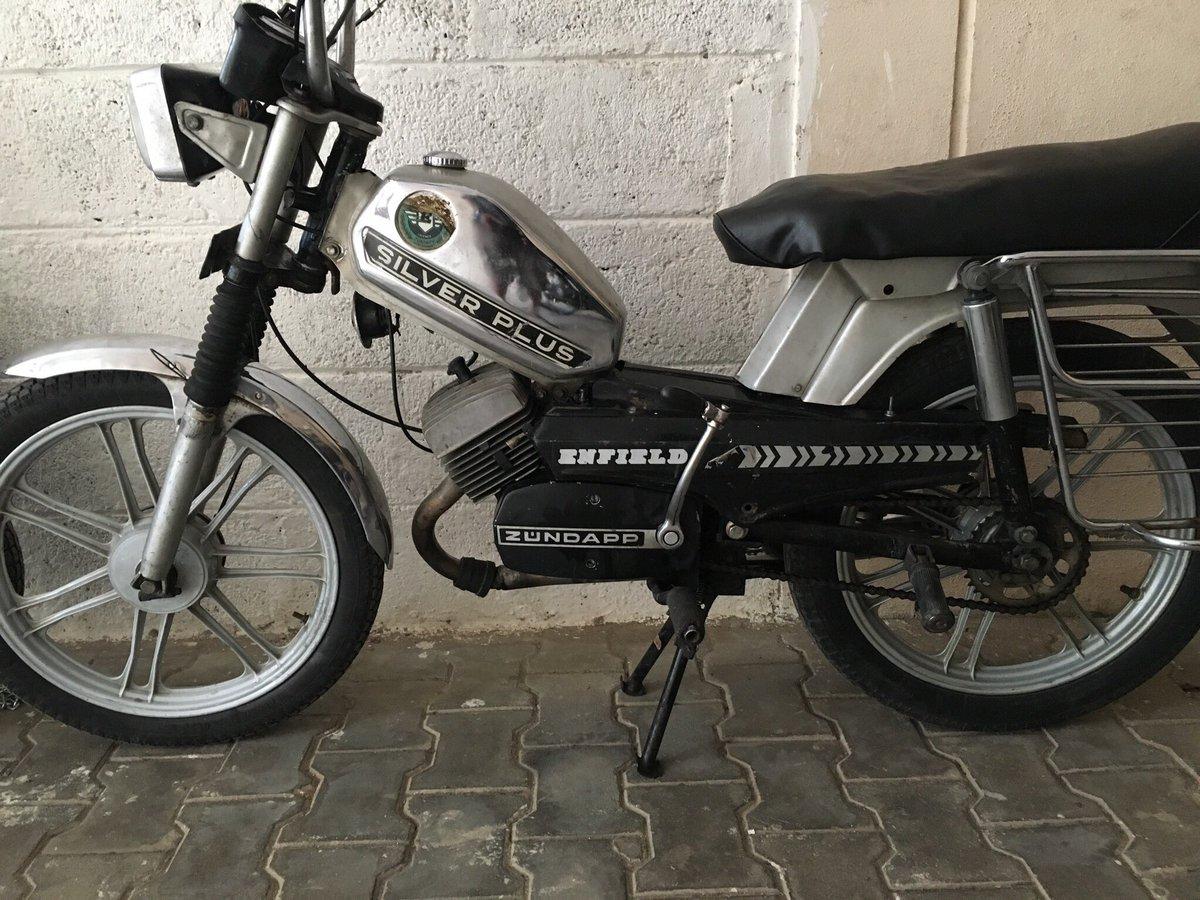 Coimbatoraan's tweet image. Zundapp Silver Plus
Enfield Silver Plus (Moped). Actually a German Engine. 49cc Engine. Came Along with Explorer (Mini Bike)

#enfield #50cc