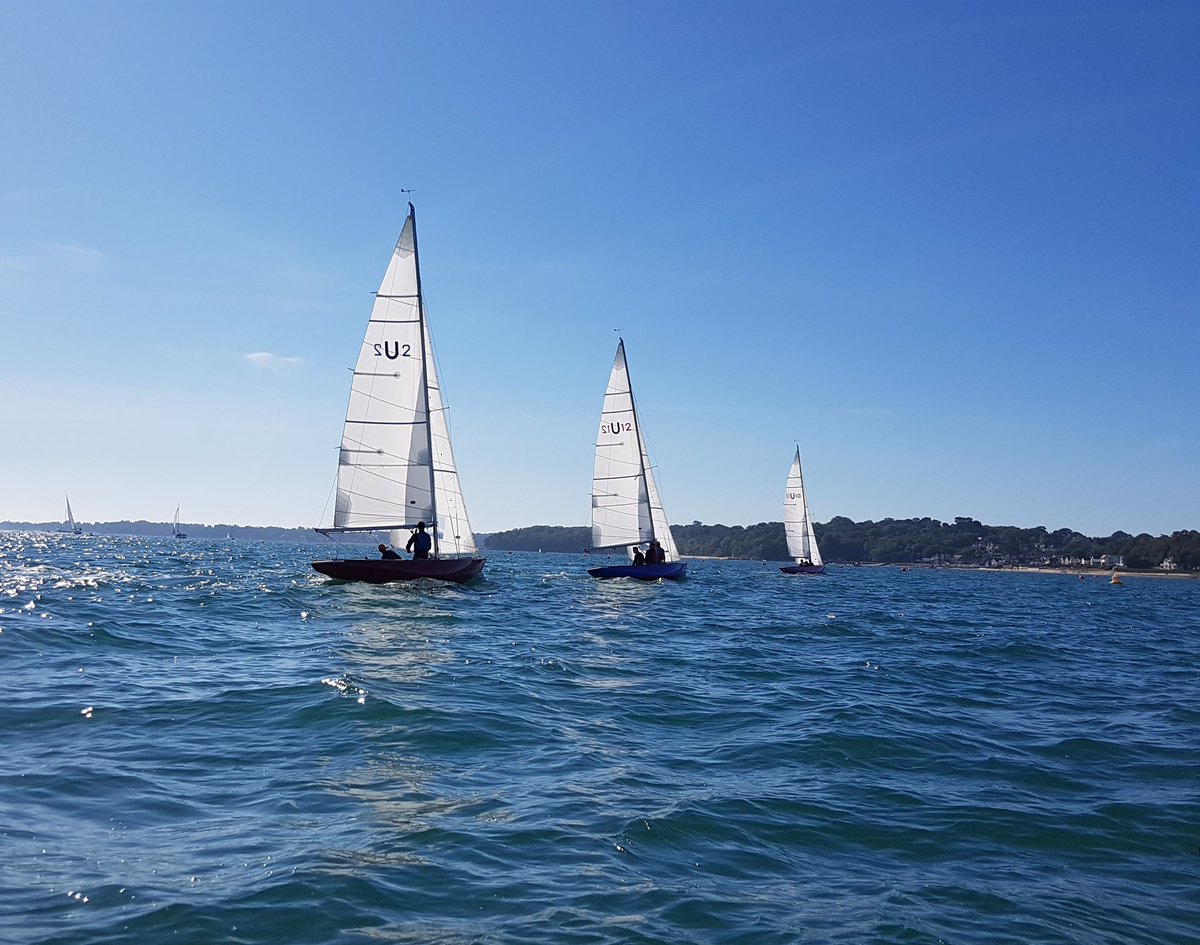 Sailing Mermaids at Seaview. A win for Winchester against Radley, although disappointingly the wind disappeared during the second race