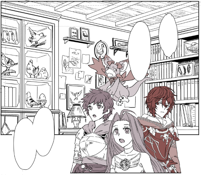 描いても描いても背景が終わらない 