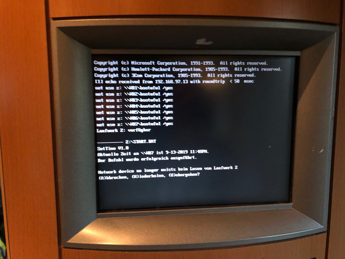 stduerr's tweet image. ⁦@DB_Bahn⁩ und Windows 3.1 – ein perfektes Team.