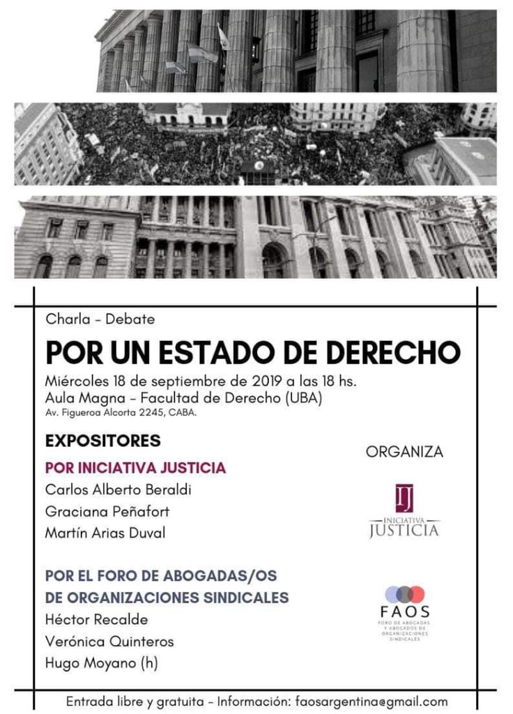 Iniciativajus's tweet photo. 👇Los esperamos...@Iniciativajus @gracepenafort @maxi_rusconi @mariasduval @danielllermanos https://t.co/oaA8hAag78