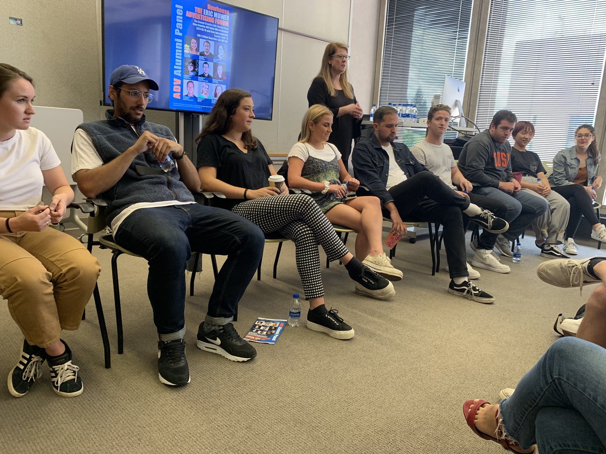 NewhouseADV's tweet image. Our #alumnipanel ‘17 ‘18 ‘19

#MowerForum @NewhouseSU