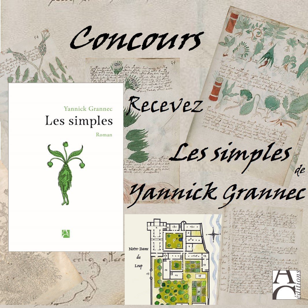 ActuaLitte's tweet image. [ 📣 #CONCOURS 🎁 ]
🌿Gagnez Les simples de @yannickgrannec 🌱!!!🎉
Comment ? ➡️ RT + Follow @Ed_AnneCarriere &amp;amp; @ActuaLitte 🍃
En savoir + bit.ly/2lVtTWZ🥀
🌾#coupdecoeur #agagner #femmes #feminisme  #sorcière  🌿
*Fin 22/09 23h59 / rglt bit.ly/2Fhmc3e