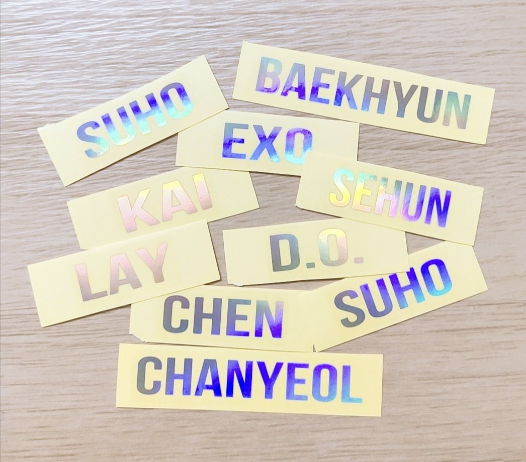 1pc - 1 nameBig size font (refer to the sample pic)RM2 each