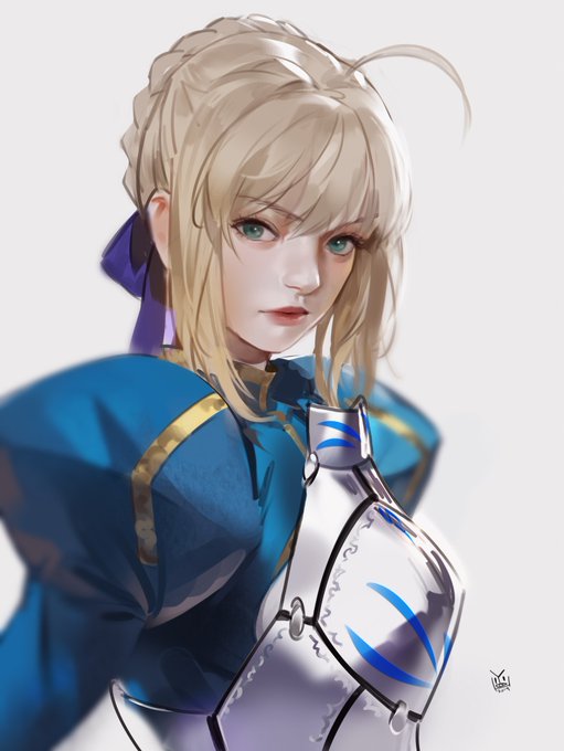 「artoria pendragon (fate) solo」Fan Art(Popular)