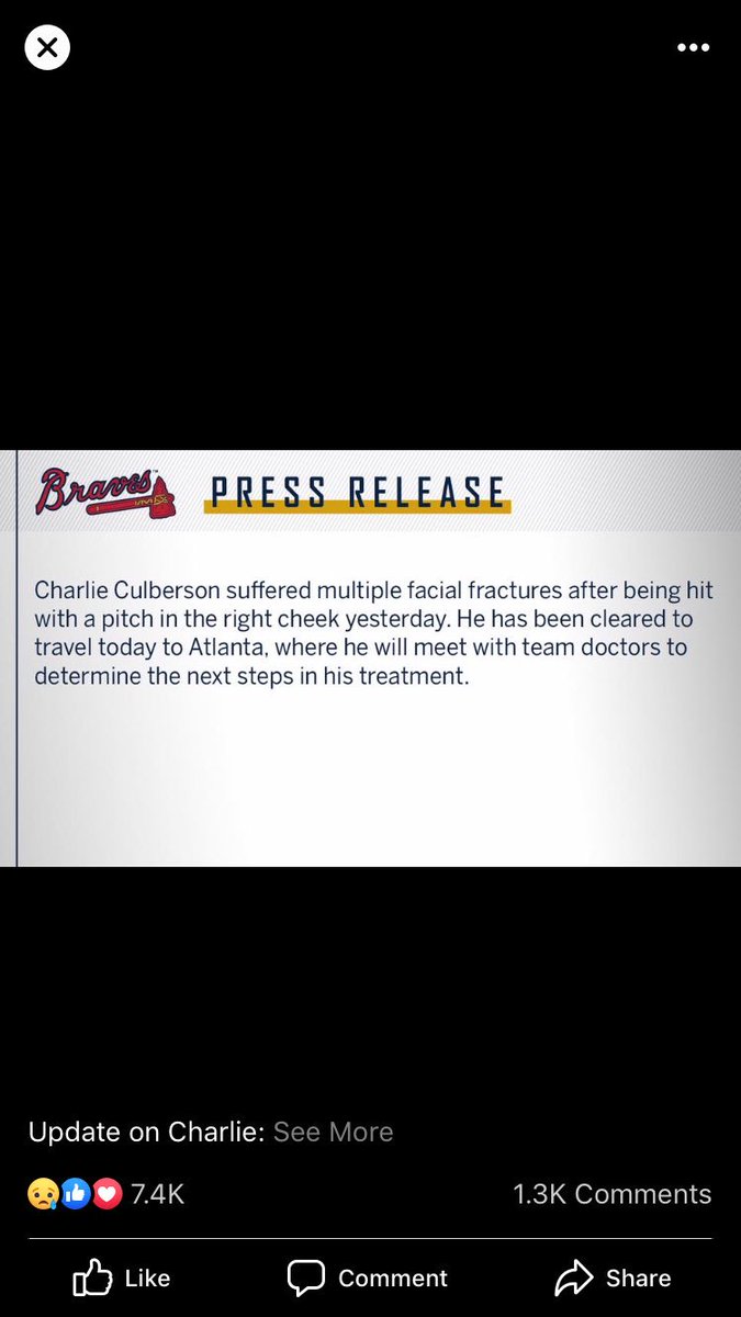 chrisfair111's tweet photo. Prayers out to Charlie. A great player and human. Hope for a speedy recovery. #thisonesforcharlie https://t.co/hFrxGooevC