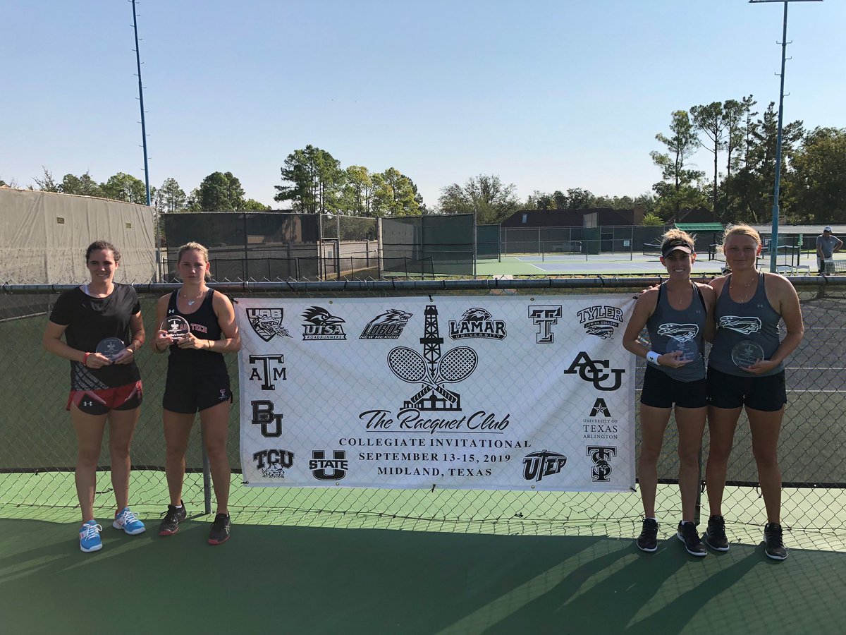 Women’s Doubles final:
Texas Tech def. TJC 8-6
Great tournament ladies!!!
