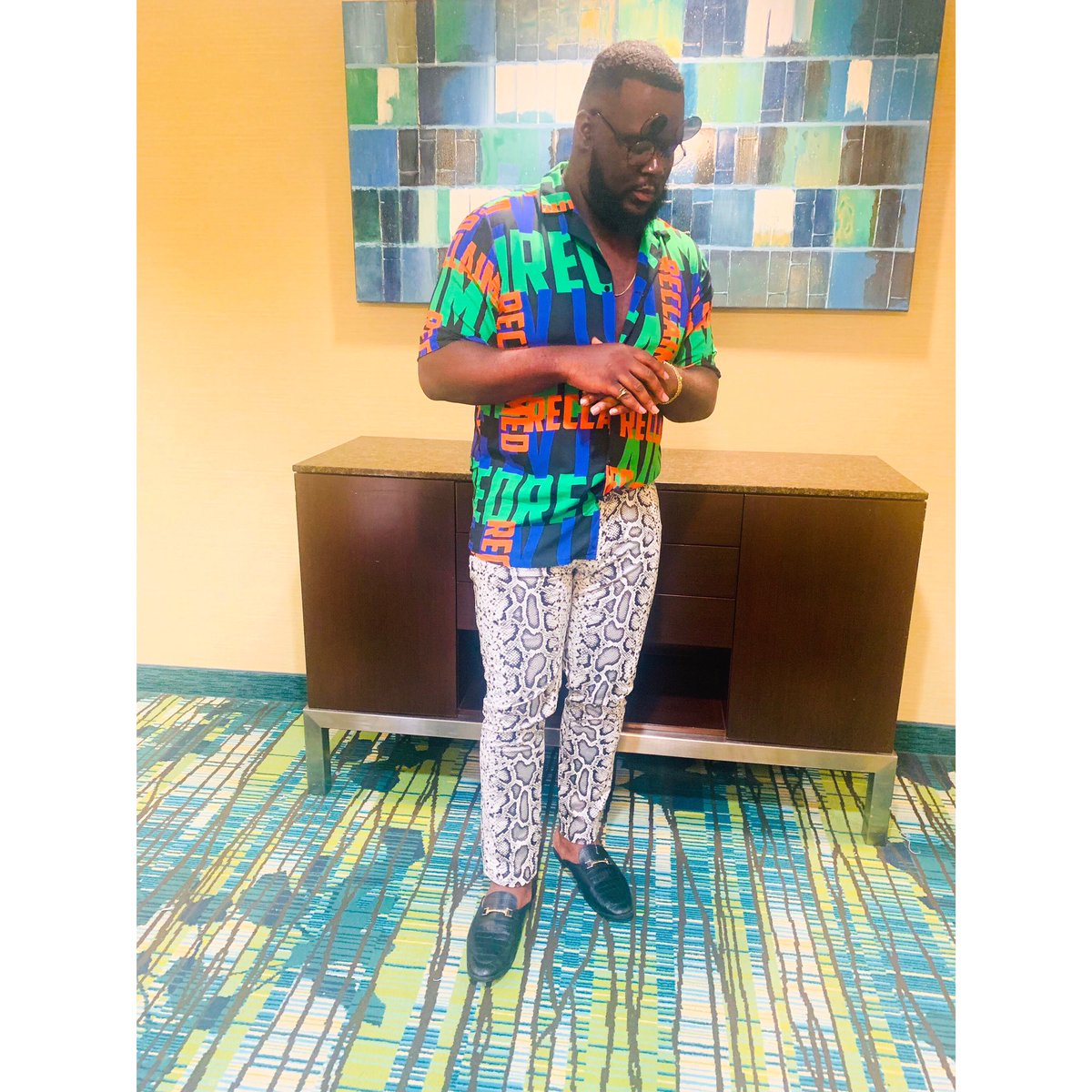 lundee_tv's tweet photo. Turnt up the city, I broke off the notch 🐍🔥 #atl #lundee https://t.co/CGqJko0FeT
