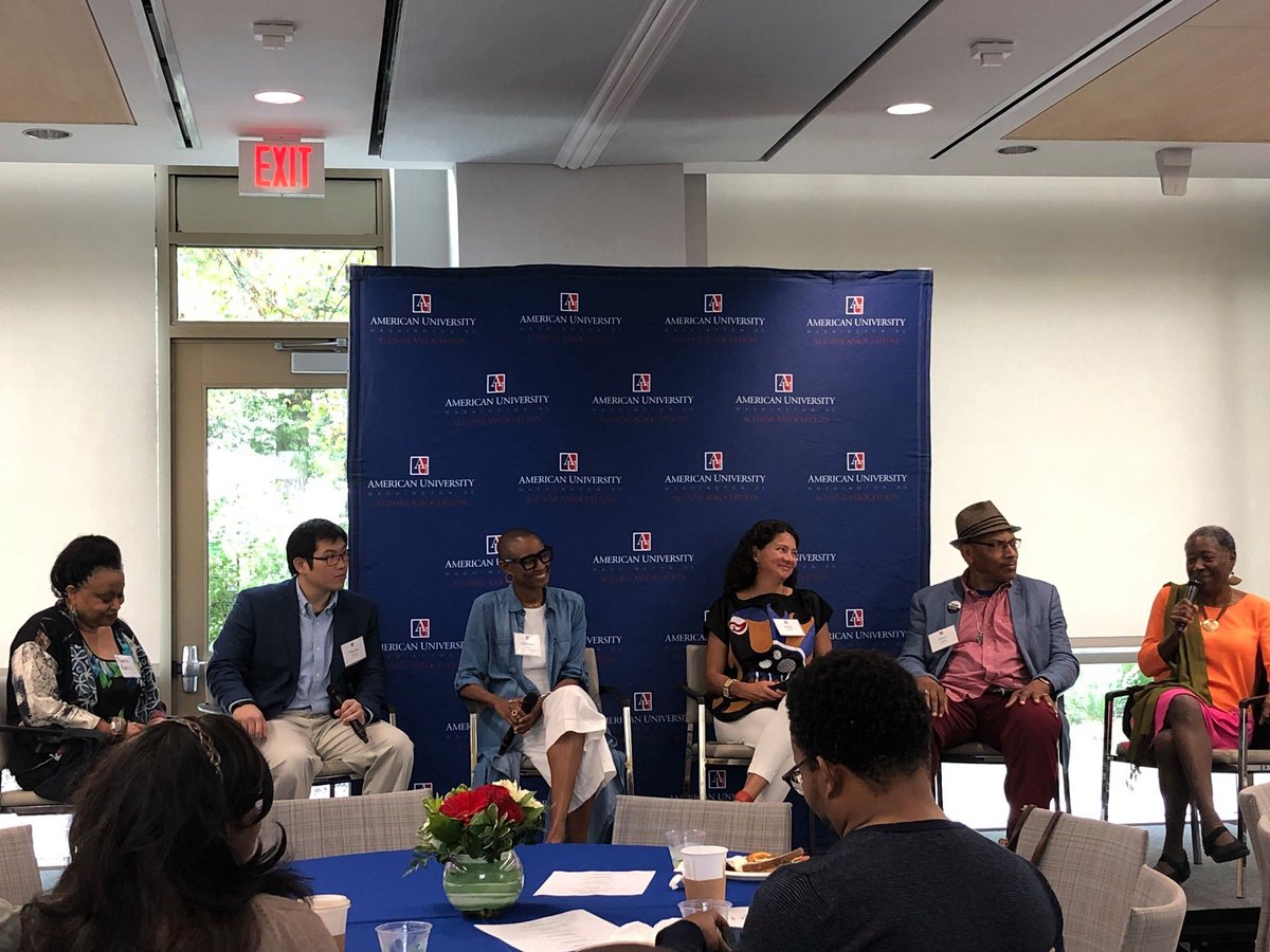 NovelWorkingNW's tweet image. Listing to American #novelist @maritagolden on representation and #writing was absolutely insightful.