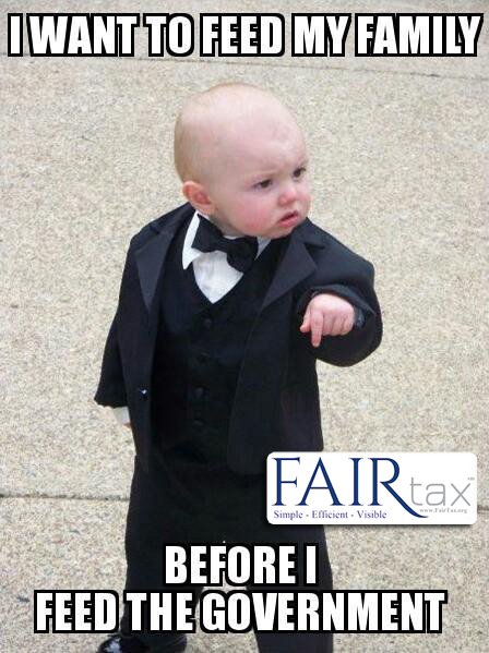 And the #FAIRtax does that and so much more. Time to #PassFairTax and #TakeBackControl. FAIRtax.org/videos/how-the…