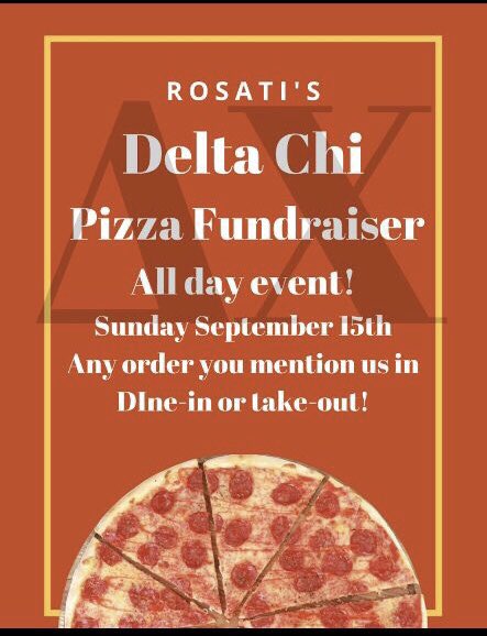 Swing by Rosati’s today for the games today and share this flyer with your server!
