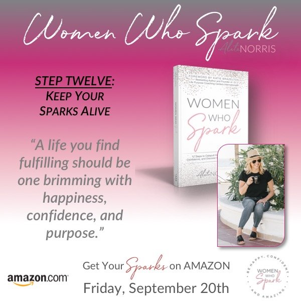 KathiEdwards65's tweet image. This book is going to be awesome for women who are tired of life being just "fine," want more out of life but aren't sure where to start to bring the spark back! Can't wait to get my copy Sept. 20! #sparklaunch #womenwhospark #sparkbook