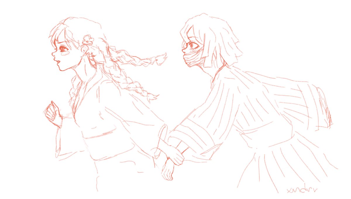xndrv_'s tweet photo. Заливаю самую милую парочку и убегаю🥰🤧❤️ #kimetsunoyaiba https://t.co/9TkffZAuJB