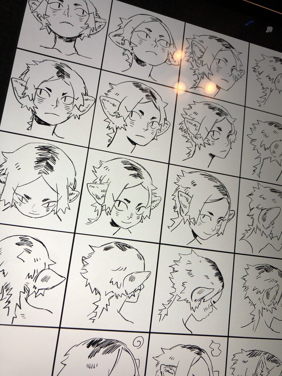 Character sheets are very satisfying. But also super useful to me. I have pages and pages of character sheets for some characters for comics. (i am very bad at keeping characters consistent otherwise) 