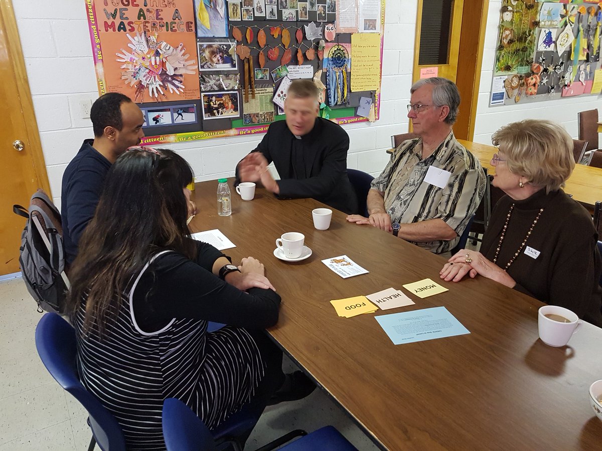 #StandwithRefugees. Joint Refugee Sunday Worship Martin Luther Evangelical Lutheran &amp; Christ Church Saint James Anglican with #ForcedtoFlee simulation. Many thanks for inviting me! <a href="/PastorOnTheLake/">Christian Ceconi</a> <a href="/CanLWR/">Canadian Lutheran World Relief</a>