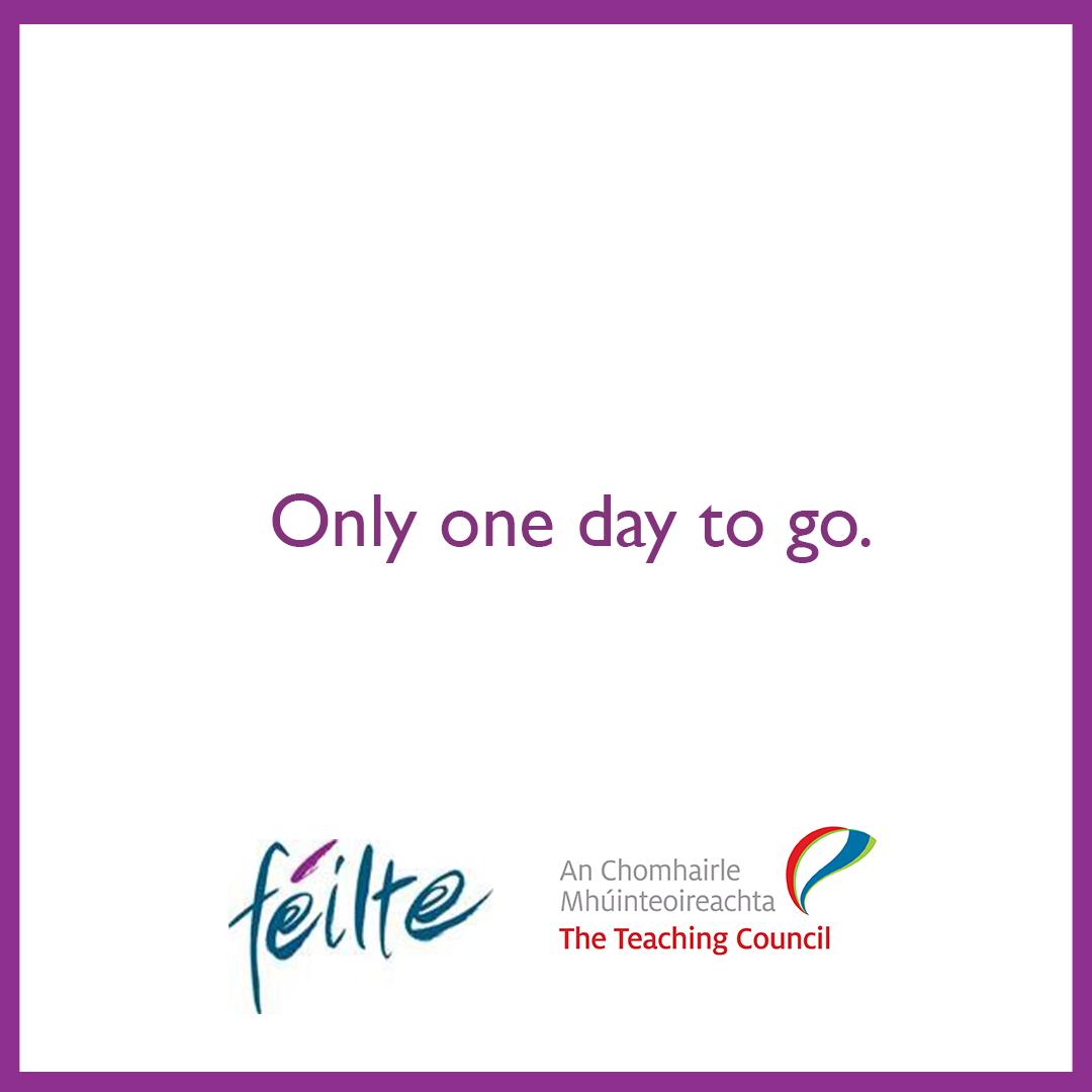 The countdown begins! Our week-long Twitter debate on teachers' engagement with (and in) research starts tomorrow. We hope you can join the conversation! #FÉILTE #CROÍ <a href="/ERC_irl/">ERC</a> <a href="/effectiveserv/">CES</a> <a href="/EducationTREX/">T-REX</a>  <a href="/LiamDGuilfoyle/">Liam Guilfoyle</a> <a href="/AimieBrennan/">Aimie Brennan</a> <a href="/ImtaBrendan/">Brendan O'Sullivan 🇮🇪🇪🇺</a> @mmcgroarty222 <a href="/FEILTE/">FÉILTE</a>