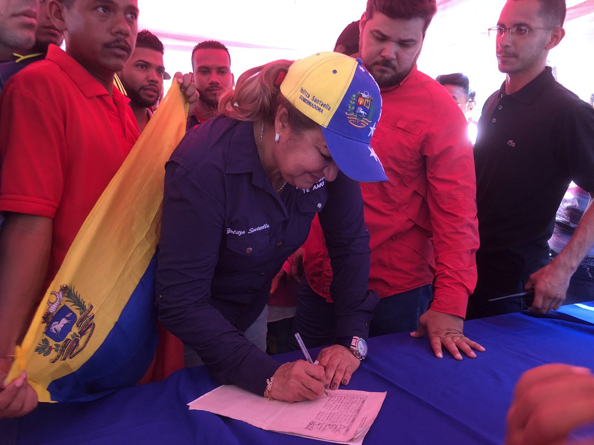 yelitzePSUV_'s tweet photo. Hoy 321 mil monaguenses decimos #NoMoreTrump, por la defensa de la soberanía de nuestra Patria, libre e independiente. Los venezolanos y las venezolanas trabajamos por la consolidación de la paz. 

#Monagas https://t.co/VkLKBukFTL