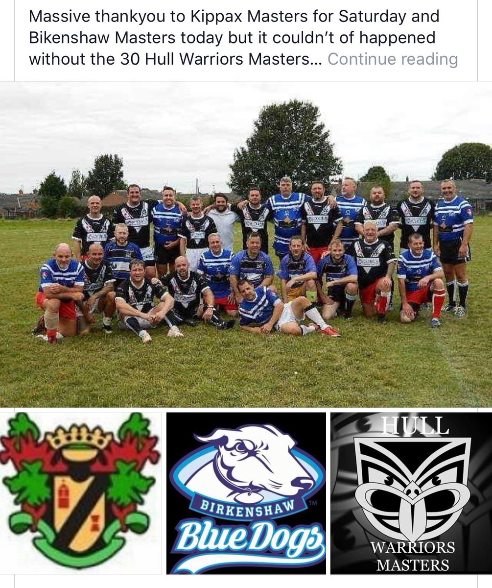 HULL WARRIORS MASTERS tweet media