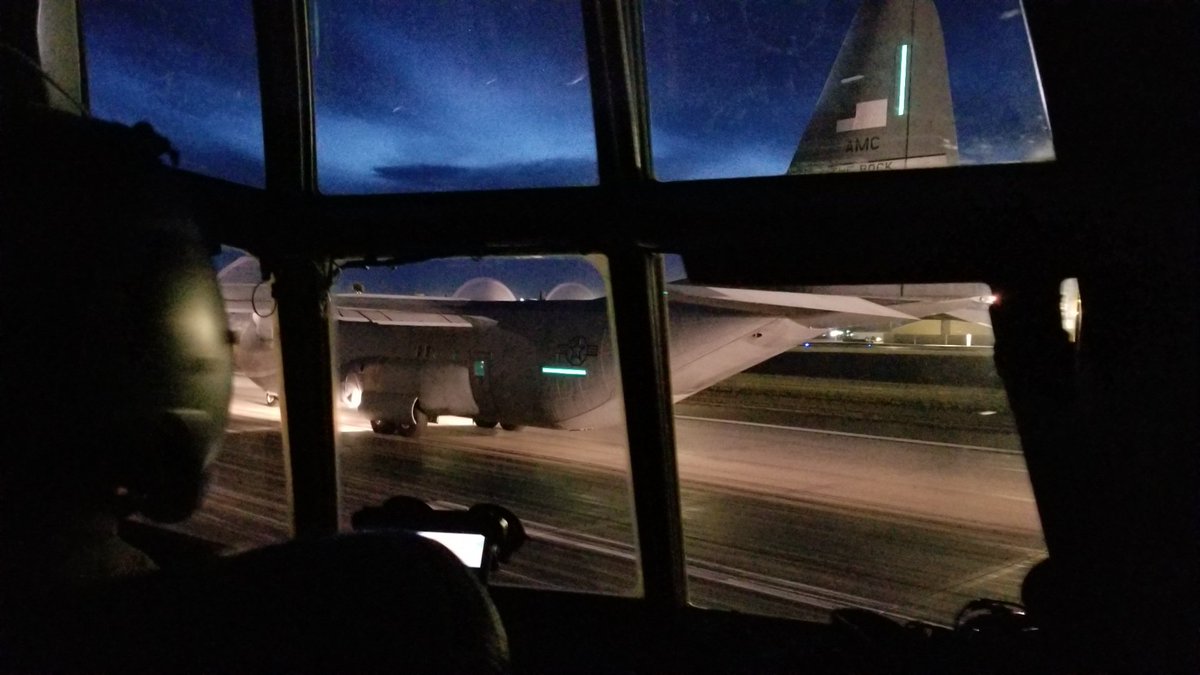 92arwcommander's tweet photo. From the Mobility Guardian Air Boss Col Davis—some phenomenal pre-drop pictures with the 82nd Airborne Division at last week’s training! #AllTheWay #Airborne #MG19 #TeamFairchild #HercNation #C130 https://t.co/7yiW3QFhQP