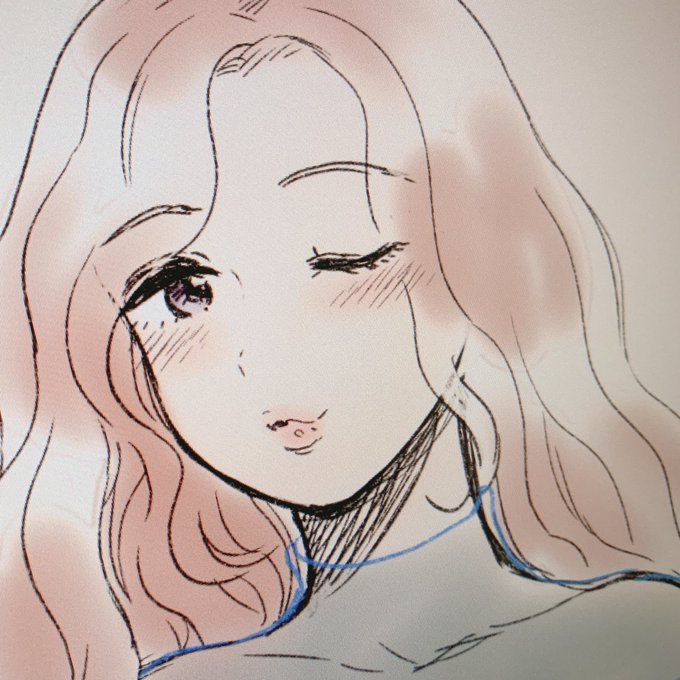 フワフワのおんなが描きたい 