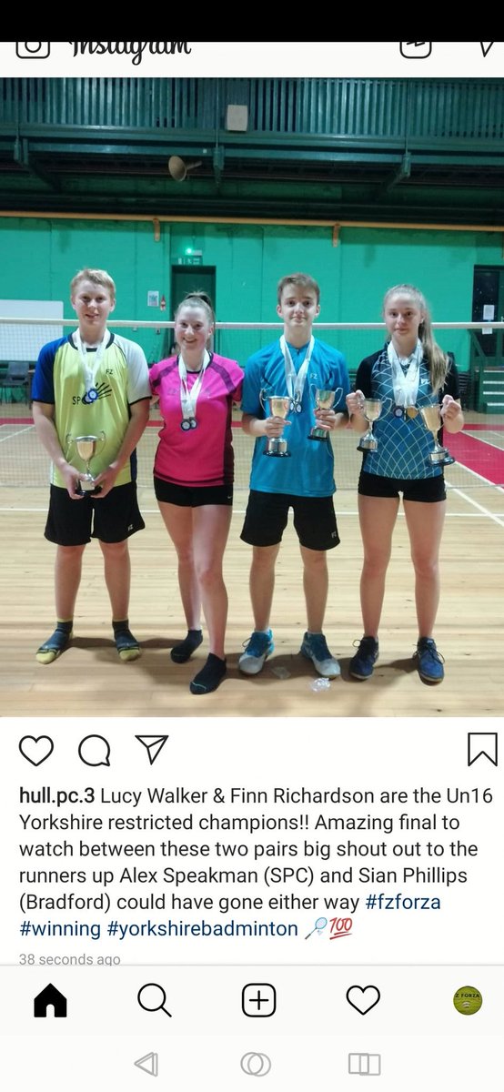 Brilliant game <a href="/Yorksbadders/">Yorkshire Badders</a> <a href="/BevBadminton/">Beverley Badminton</a> @lxcywxlkxr <a href="/Markricco/">Mark Richardson</a> <a href="/BE_North/">BENorth</a>