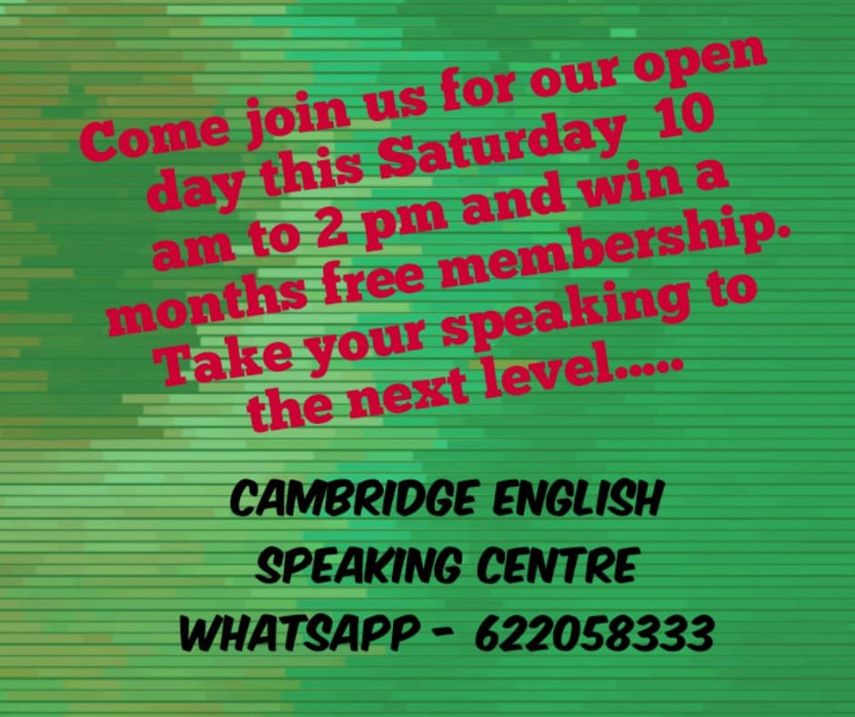 EnglishExamTIPS's tweet photo. Eng🏴󠁧󠁢󠁳󠁣󠁴󠁿
Take advantage of our open day this Saturday (21/9/19), you can gain free membership for the month. From 10 am to 2 pm. Registration required - Wa 622058333

Esp🇪🇸
Ven a nuestro día de puertas abiertas donde podrás ganar una suscripción mensual. De 10 a 14. (21/9/19) https://t.co/hAu7bhjwqI