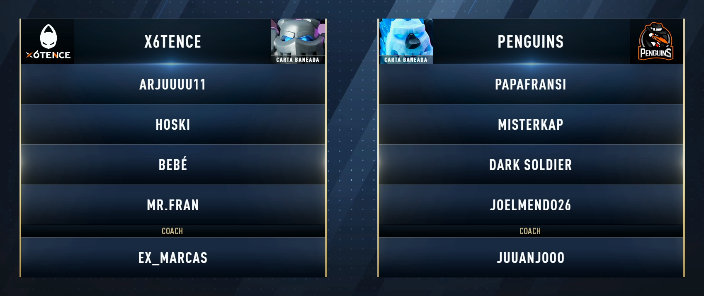LVPesClash's tweet photo. @x6tence @PGM_esports #CopaClash2 | @x6tence - @PGM_esports.
BANS | ALINEACIONES | PREDICCIONES
📺https://t.co/kF0zNqI9ec https://t.co/FhF2DxEC6B