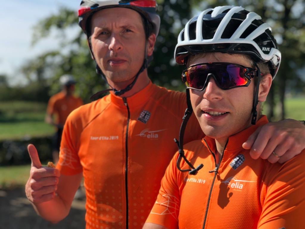 Tom_Demeyer's tweet photo. Back home van 2 schitterende fietsdagen met @eliacorporate #TourdElia van Luxemburg naar Namen naar Antwerpen - 350 km - perfecte organisatie door @Carolienpouleyn #kudos slechts 1 licht geblesseerde 😊maar de zorg was nabij @barbver 🏥👌 fotocredits - @marleenvanhecke #ThxAll! https://t.co/5lj8o1QigI