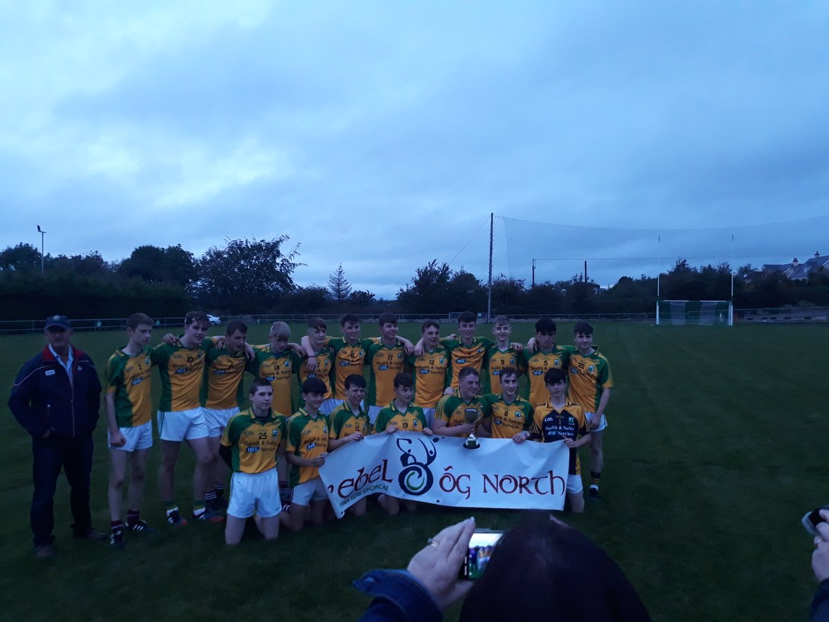 MeelinGAA's tweet photo. Well done to St.Marks minors tonight winning on a scoreline of 3.14 to 1.14. The future is bright 👏 thanks to @KanturkGAA for the facilities. @RebelOg_ https://t.co/FbbbUnL4lu