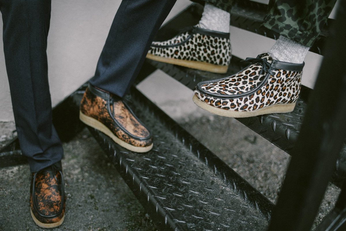 leopard print wallabees
